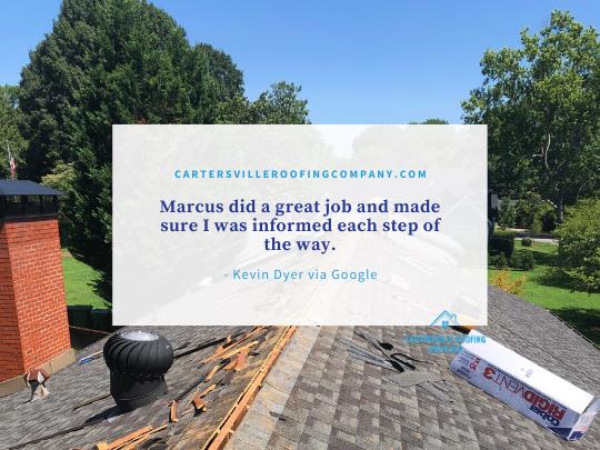 Highly Reviewed Cartersville Roofer